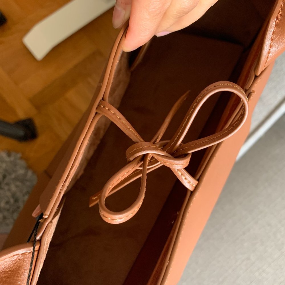 Arco women brown leather tote bag - Picture 6 of 8